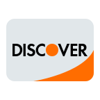 Discover cards accepted