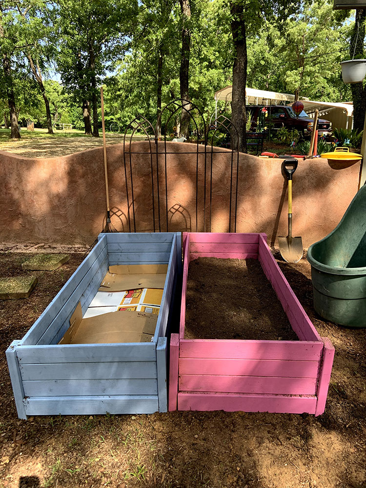 Merry Meadows - Making Raised Beds