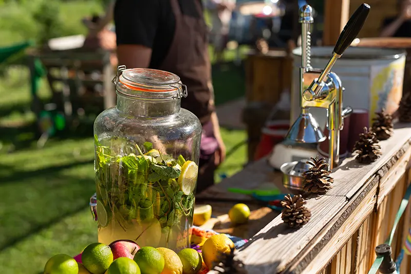 Lemonade Stand at Market