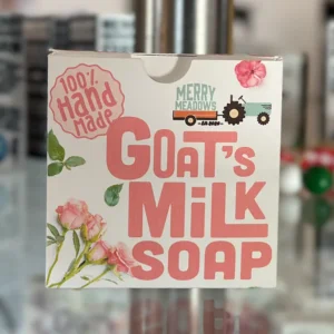 Merry Meadows handmade goat's milk soap - Geranium Rose