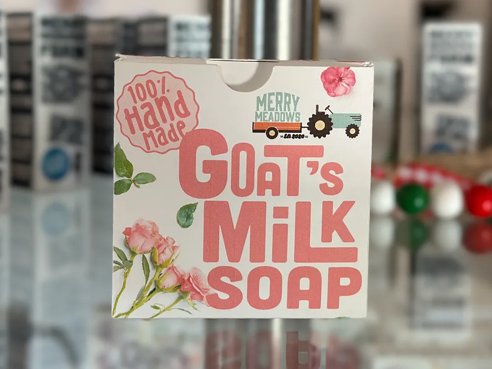 Merry Meadows Goat's Milk Soap - Geranium Rose