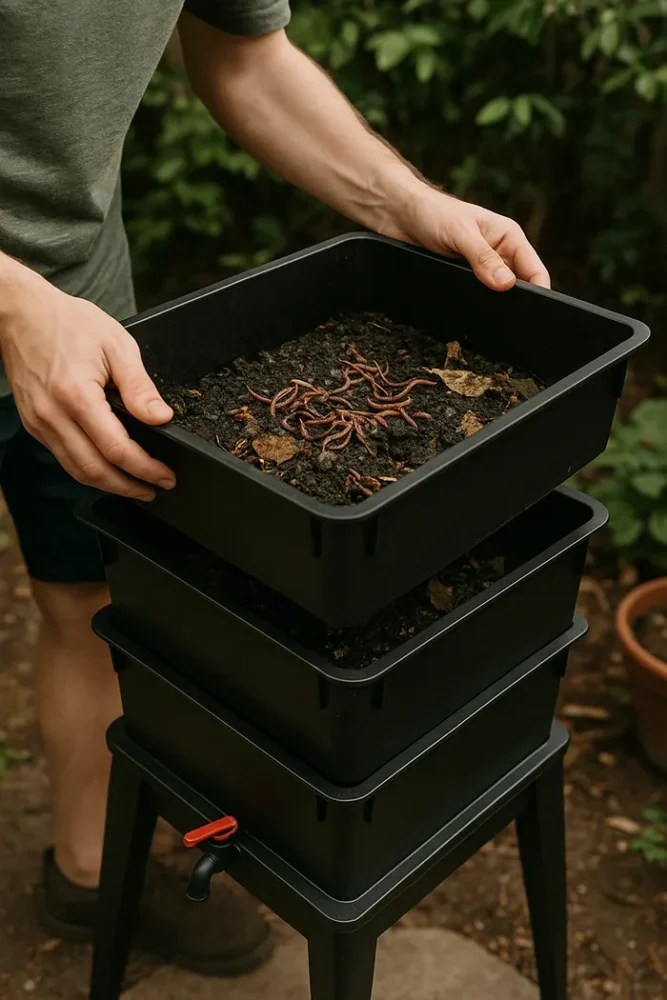 worm farm at home