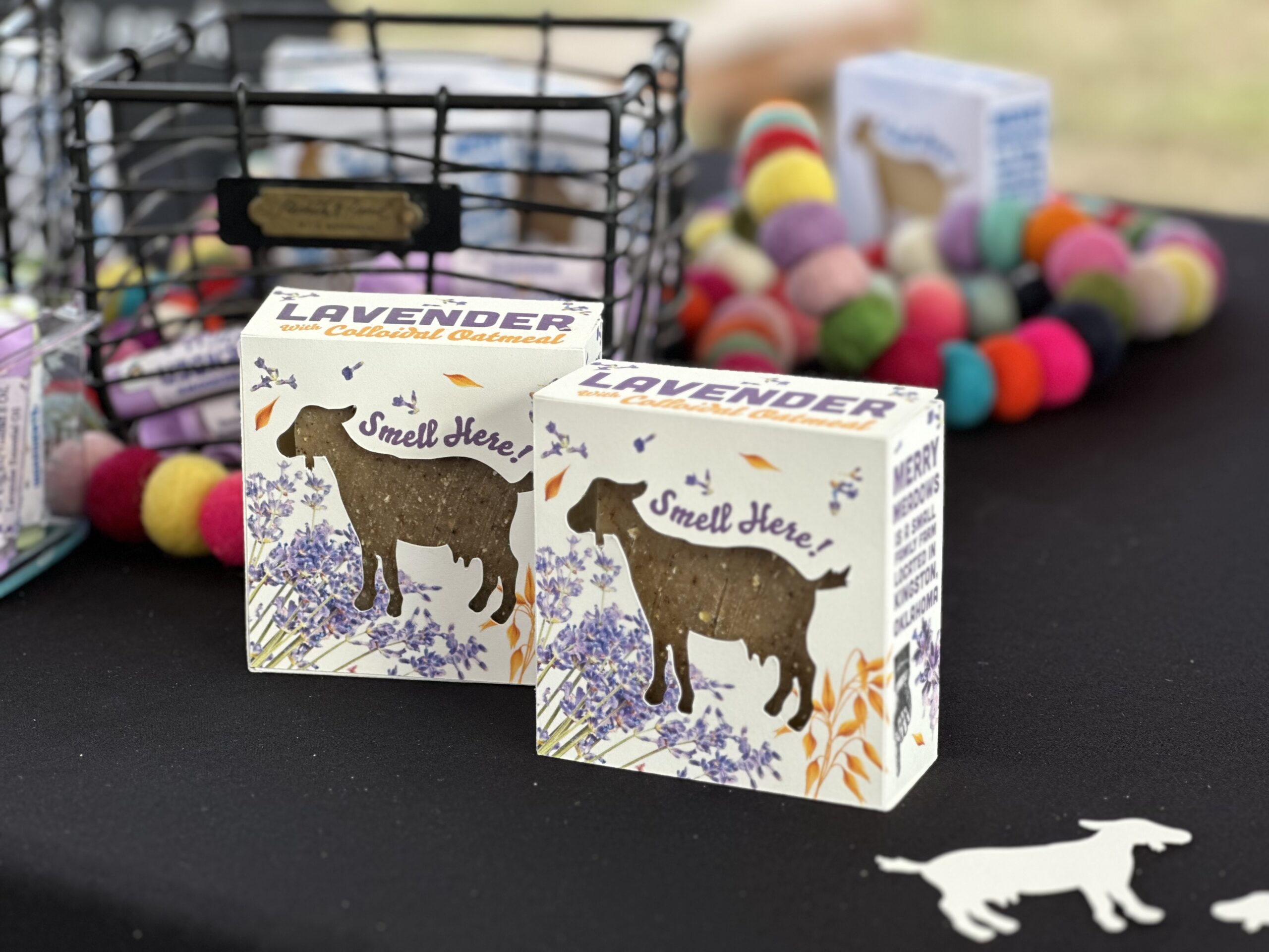 Merry Meadows Goats Milk Soap with Lavender and Colloidal Oatmeal