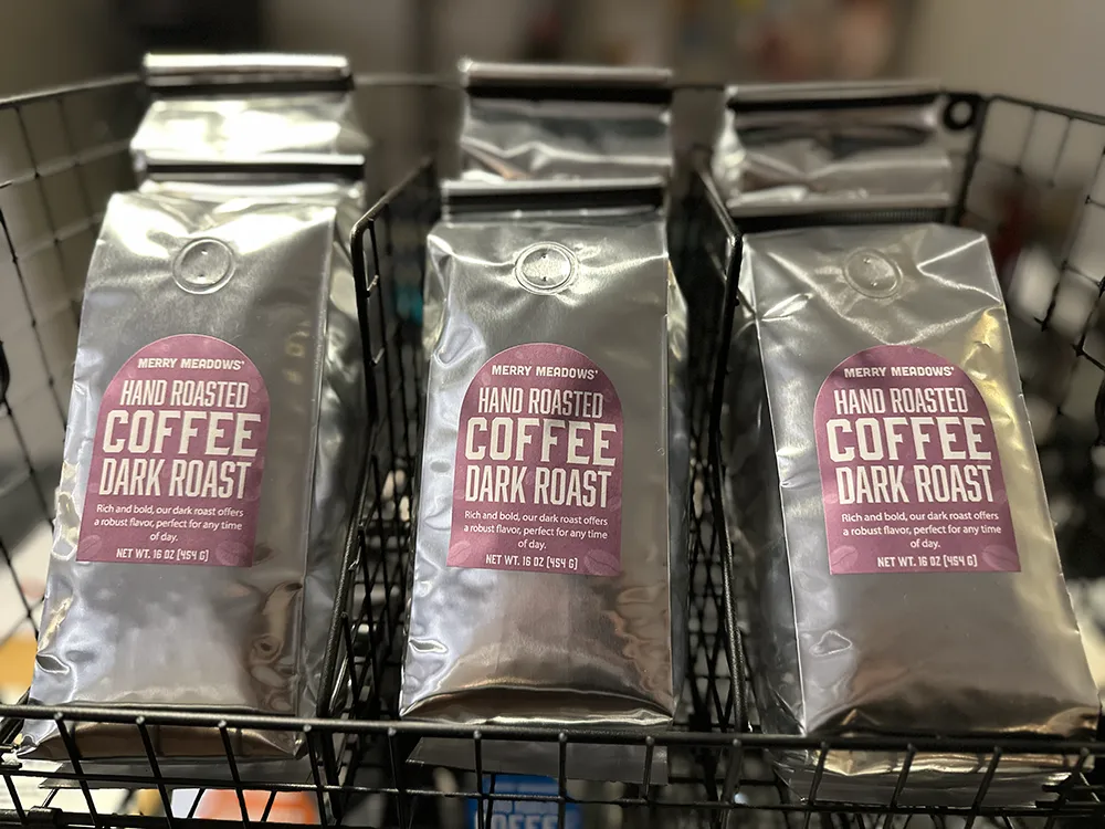 Merry Meadows Dark Roast Coffee Bags