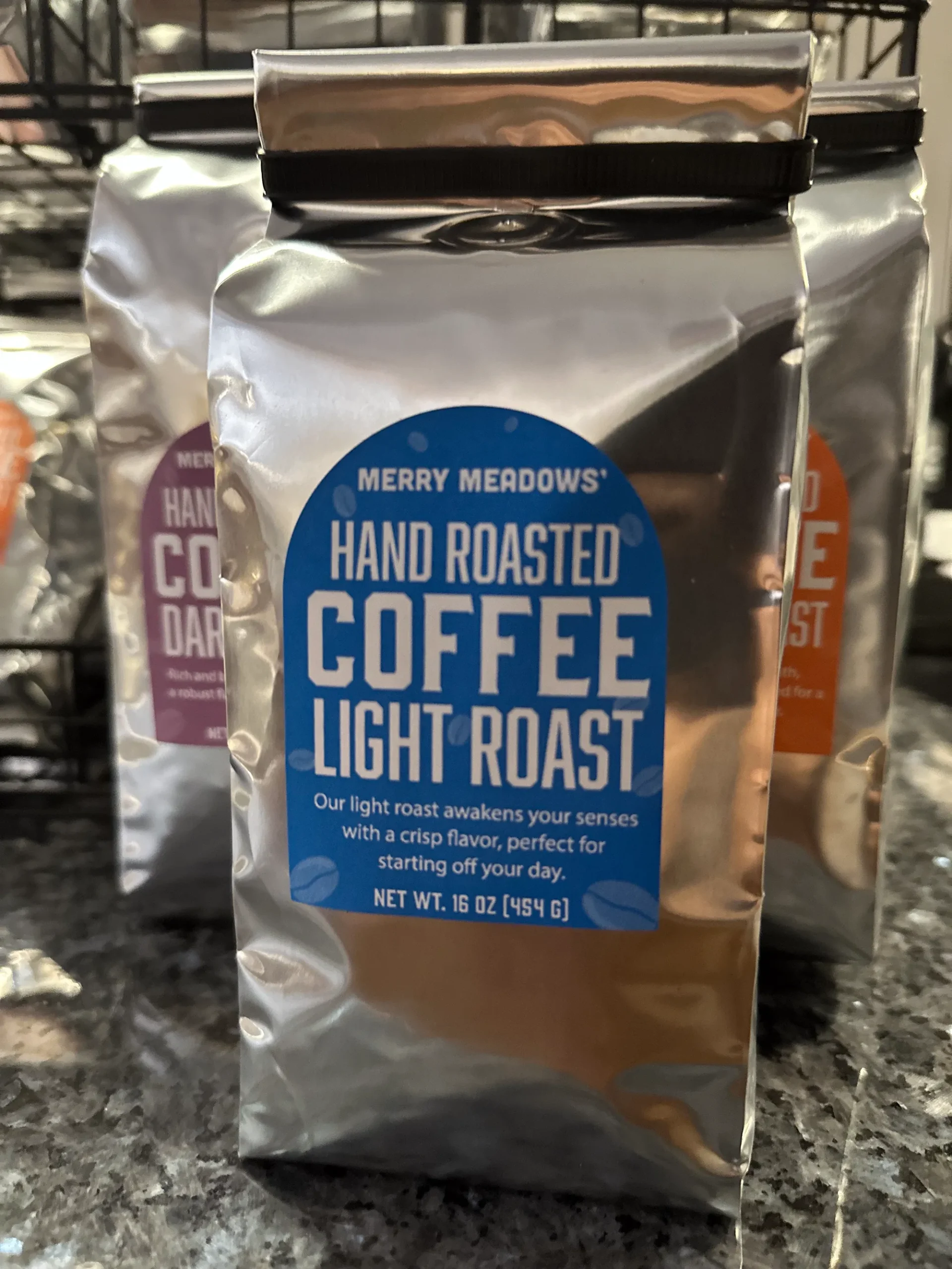 Merry Meadows Light Roast Whole Coffee Beans
