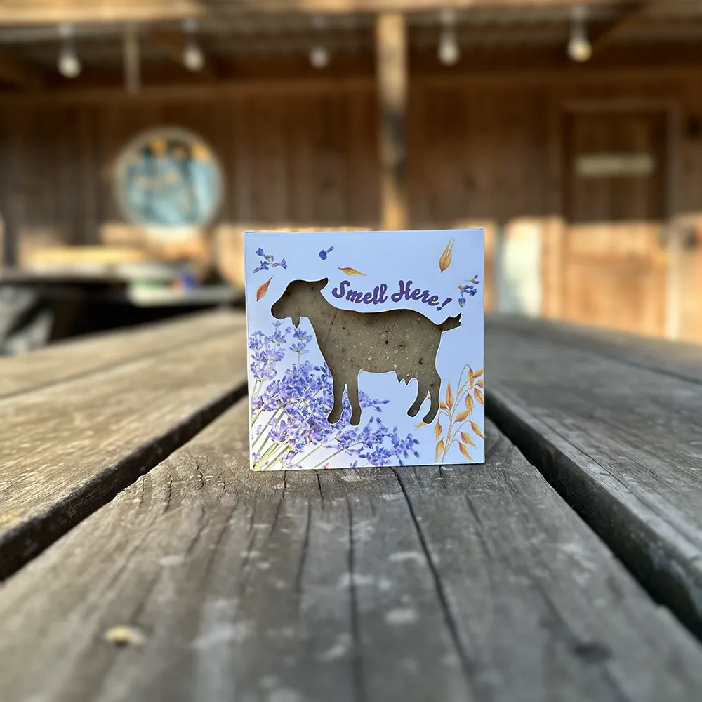 Merry Meadows Goat’s Milk Soap Lavender With Oat