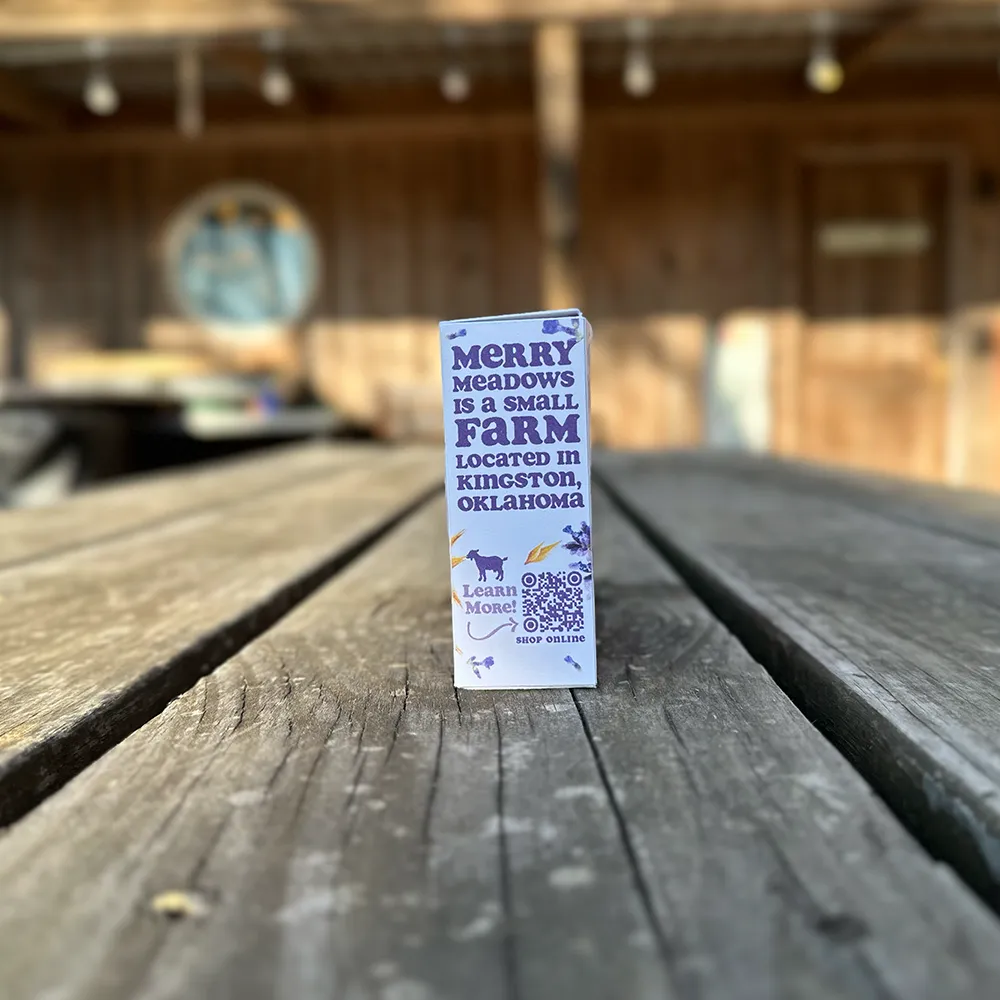 Merry Meadows Goat’s Milk Soap Lavender With Oat