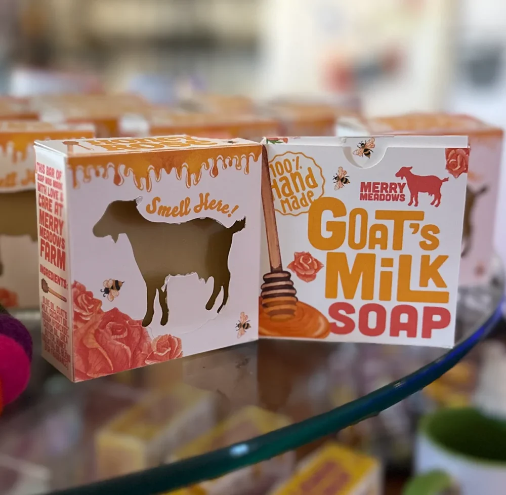 Honey Rose Goat's Milk Soap by Merry Meadows Farm