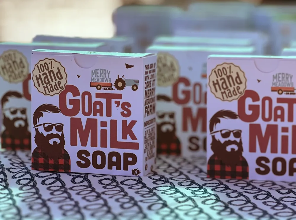 The Woodsman Goat's Milk Soap by Merry Meadows Farm